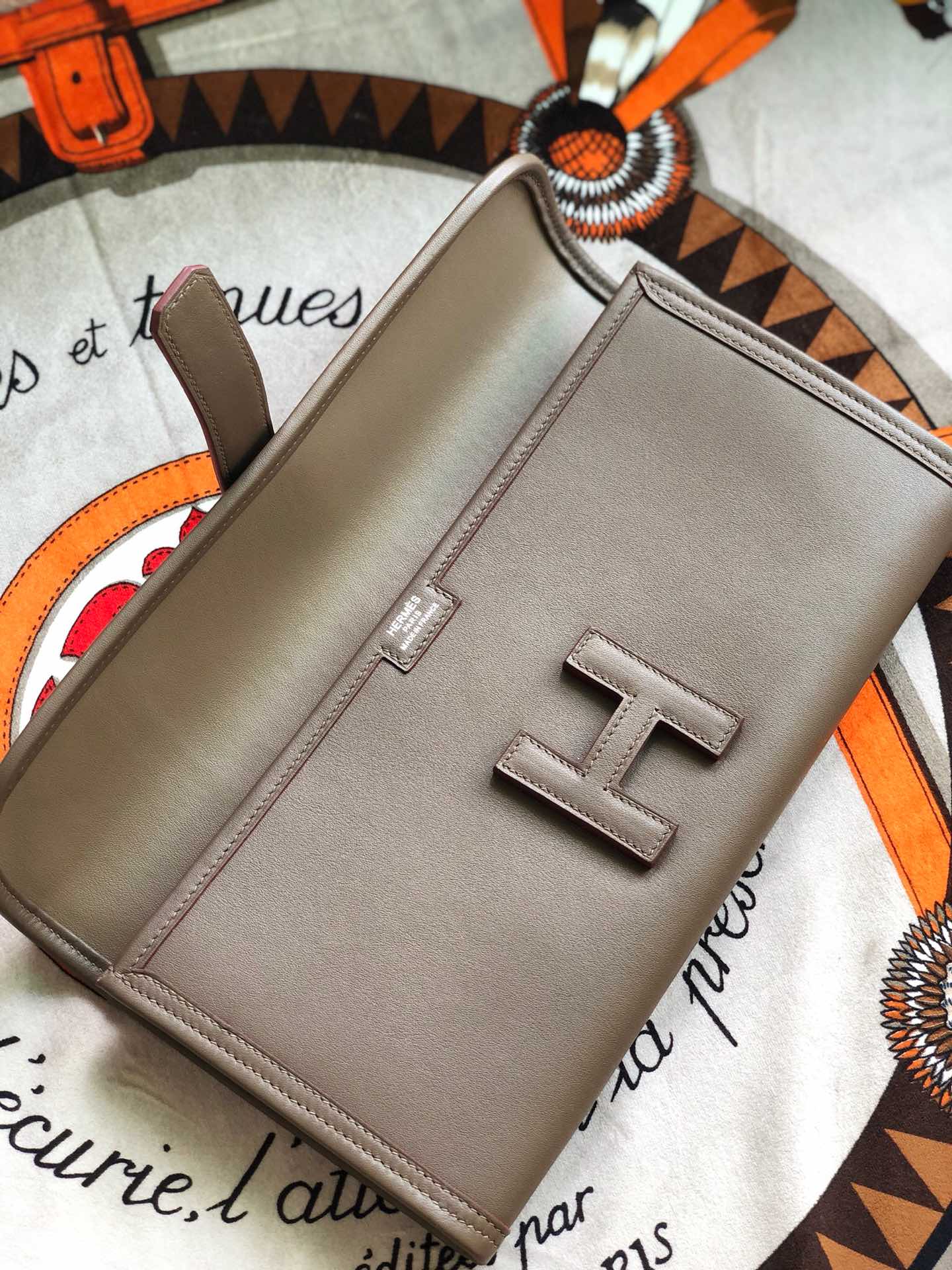 에르메스 지제 엘란29 에토프 스위프트 송아지가죽